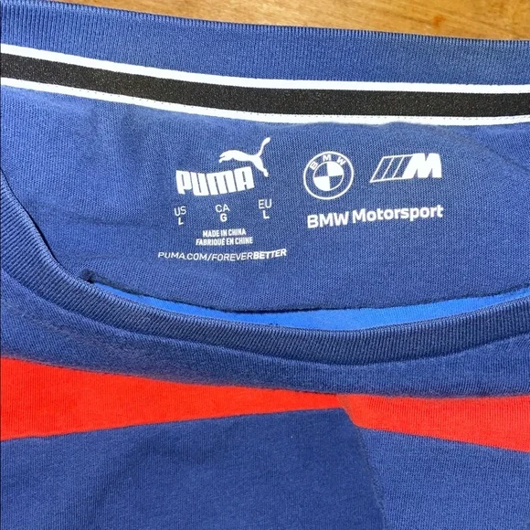 Puma BMW M Motorsport SDS Tee Large - Picture 4 of 5